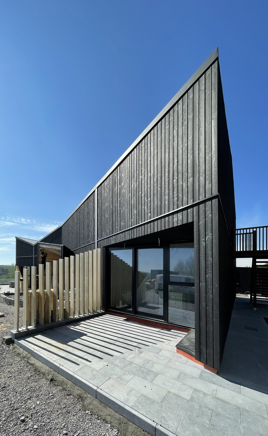clonakilty passivhau clonakilty passivhaus charred timber cladding